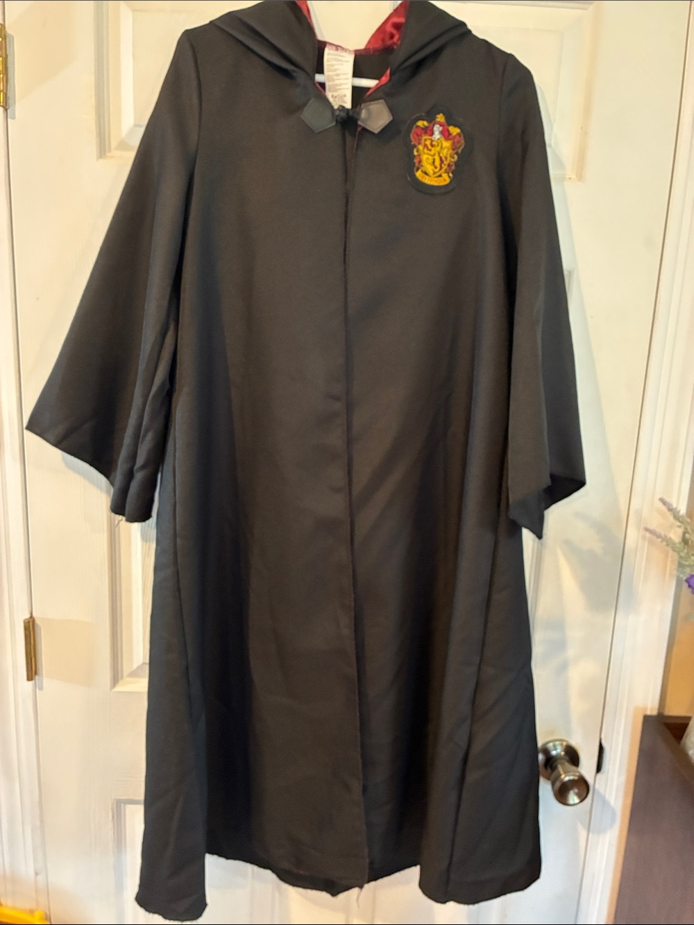 Harry PotterSize 10-12 Gryffindor Hooded Robe Jacket -